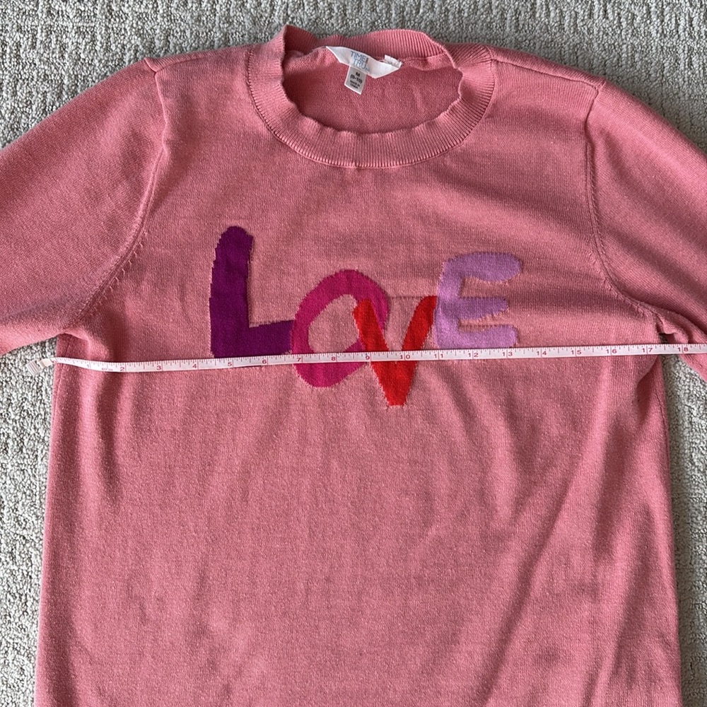 Pink LOVE Sweater - Picture 2 of 5
